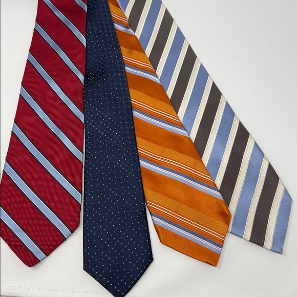 Donald J. Trump Other - Stylish Men's Vintage Neck Ties Set of 4 - Striped and Polka Dot